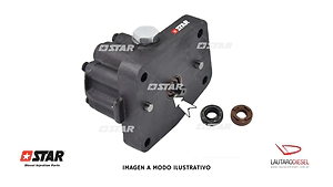 Star kit retenes (2 retenes) para bomba de alimentacion transferencia A ENGRANAJES para bomba 8,3 ISC Ford Cargo 4088866 de bomba 4921431 5476587 3973228 4954200 5311171 4947668  5473199EF 5473199 287
