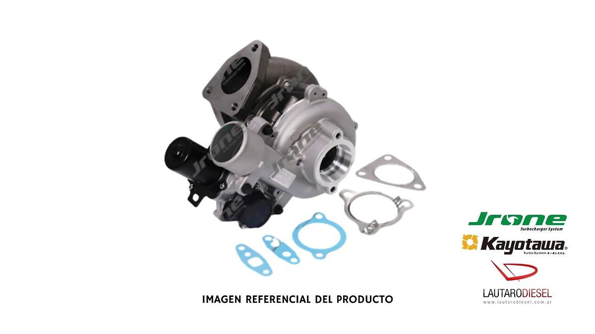 JRONE Engine Pro -� Turbo completo Hilux SRV D4D 3,0 17201-0L040 17201-0L041 2005 al 2015, hay geometria variable como nro 16044, actuador 120041, y nucleo 1000-060-003