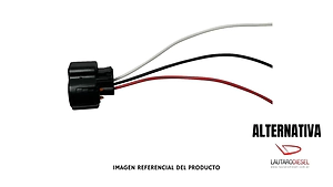 Conector electrico Denso sensor de riel, es de 3 pines pero ojo que no va en el sensor hilux ED5235 PRK5235