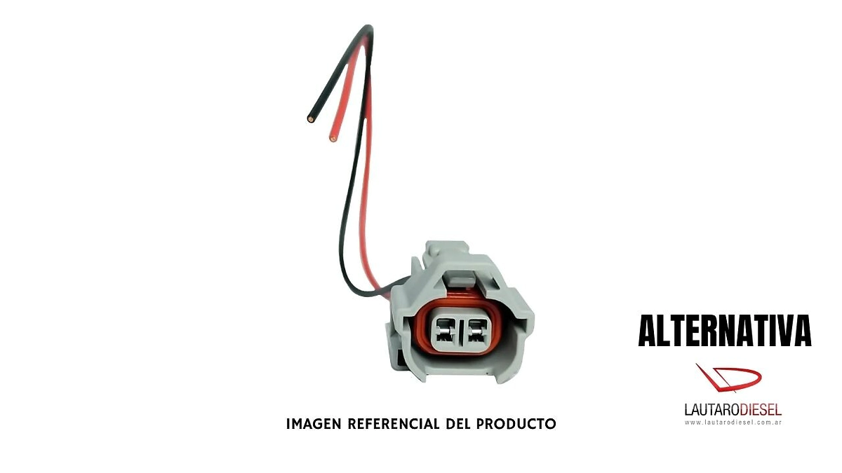 Conector electrico Denso para reguladora de caudal de bomba Hilux corta / larga PRK5547