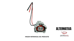 Conector electrico Denso para reguladora de caudal de bomba Hilux corta / larga PRK5547