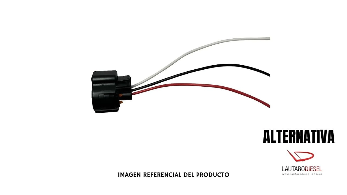 Conector electrico Bosch 3 pin (podria ir para sensor presion puma, amarok� pero hay  recortar largo de sensor) PRK5694