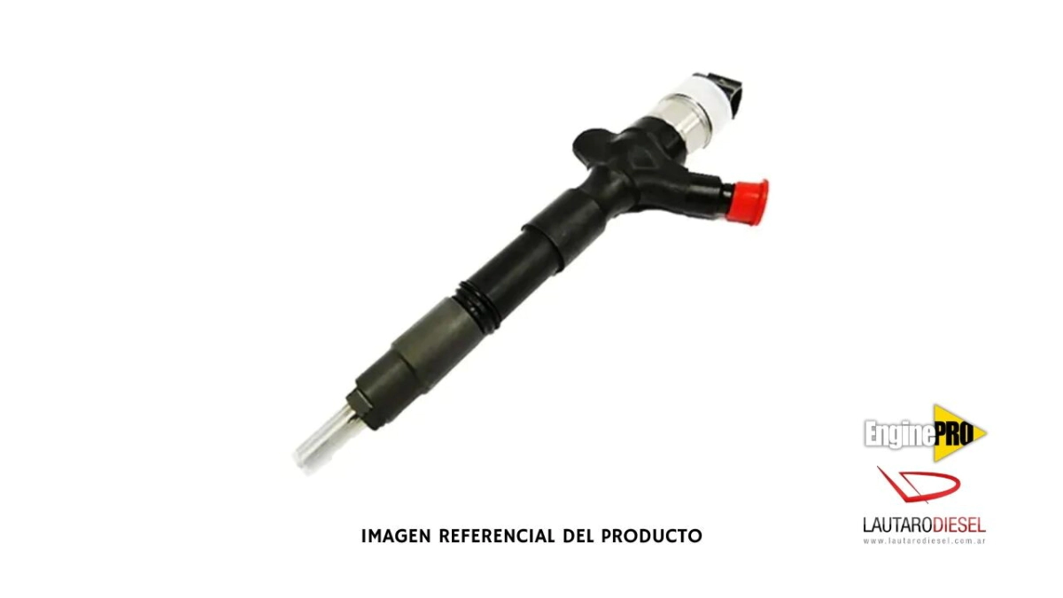 Engine Pro inyector Hilux Denso 2G 2,5 cabeza 22 23670-30300 23670-0L010 23670-0L070, tobera P864 = P1024  2005-2010, hay plaqueta como LV13 y vastago KS38, Kit tobera y valvula Engine Pro