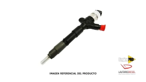 Engine Pro inyector Hilux Denso 2G 2,5 cabeza 22 23670-30300 23670-0L010 23670-0L070, tobera P864 = P1024  2005-2010, hay plaqueta como LV13 y vastago KS38, Kit tobera y valvula Engine Pro