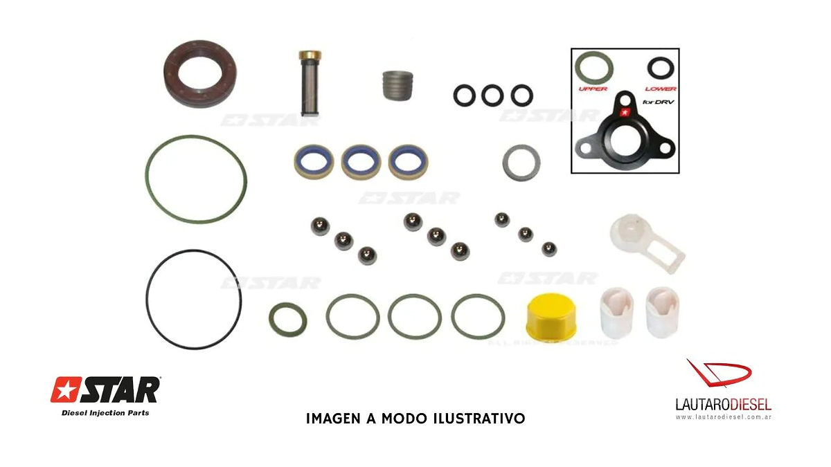 Star diesel kit reparacion bomba CP1H 0445010181 0445010137 0445010318 0445010319 0986437085 2,3 iveco