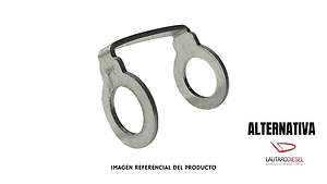 Arandela tipo Anteojo para inyector Denso Hilux 2016 en adelanto 2,4 2,8 aluminio