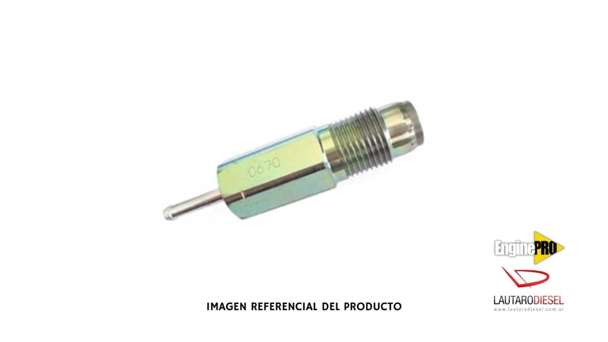 Alternativa Marca Engine Pro para Denso Valvula alivio presion Toyota Hilux 2005 2010 mecanica con pico para manguera
