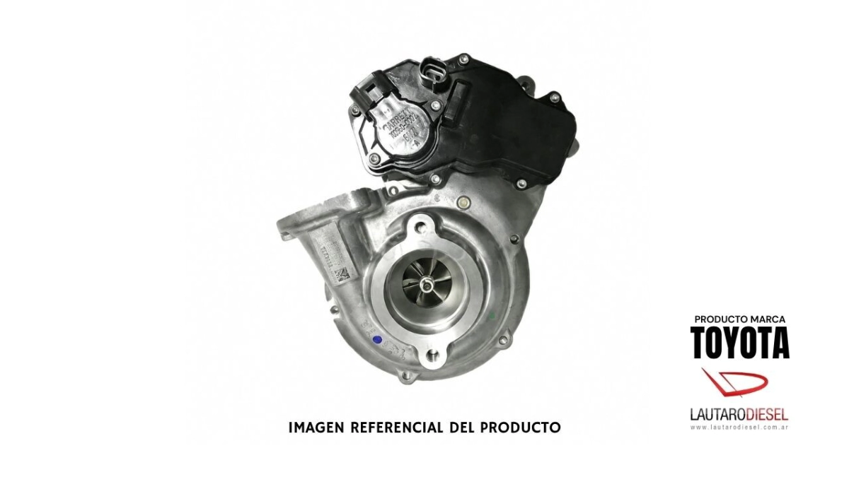 Toyota original Turbo completo para Toyota Hilux 2.4 2GD-FTV, , hay SL tambien, hay actuador y geometria