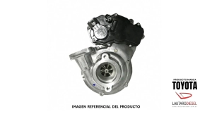 Toyota original Turbo completo para Toyota Hilux 2.4 2GD-FTV, , hay SL tambien, hay actuador y geometria