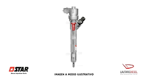 Star junta sinterizada para inyector 0445120384 0445120092 0445120257, Hay Bosch