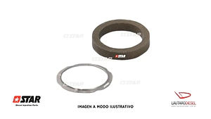 Star junta sinterizada para inyector 0445120384 0445120092 0445120257, Hay Bosch