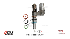 Star diesel kit de orings x3 externos inyectores bomba Iveco 0414700003 0414700009 60135/05, hay Bosch y alternativos