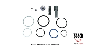 Bosch Kit Tobera 0433172232 148P2232, placa intermedia, pino, orings y resorte para inyector bomba 0414701073 0414701086 0414701088 0414701094 0414701051 0414701072