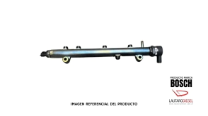 Bosch Riel completo  riel - rampa para iveco 3,0 Iveco Daily 3,0 HPI 55c17 504342424 para inyector 0445116059
