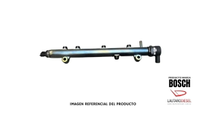 Bosch Riel completo  riel - rampa para iveco 3,0 Iveco Daily 3,0 HPI 55c17 504342424 para inyector 0445116059