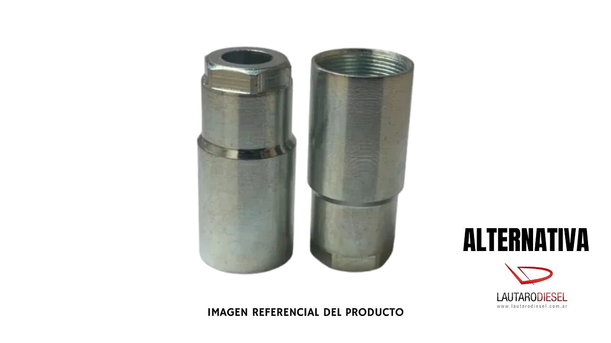 Tuerca portatobera Umum para inyector 77550 Ranger 3,0, largo 40,30mm x M17 x 0,75,  EDP-0041