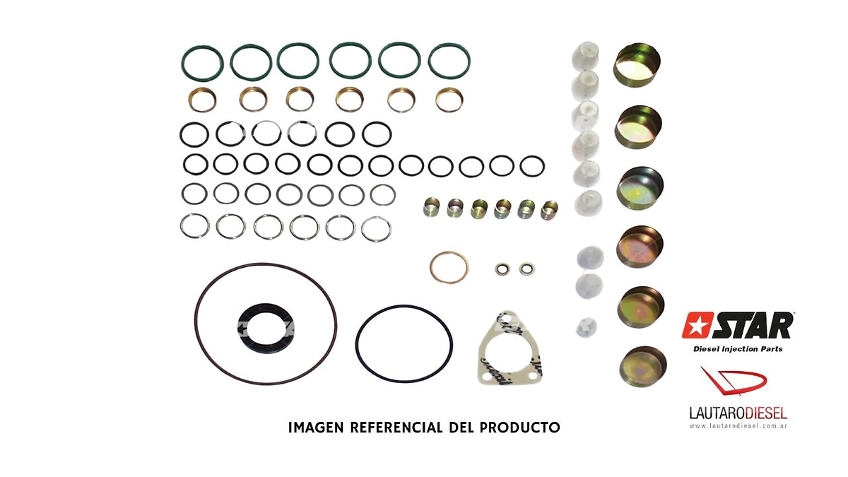 Star diesel kit reparacion para bomba inyectora 6P S/7100, con 1 reten 