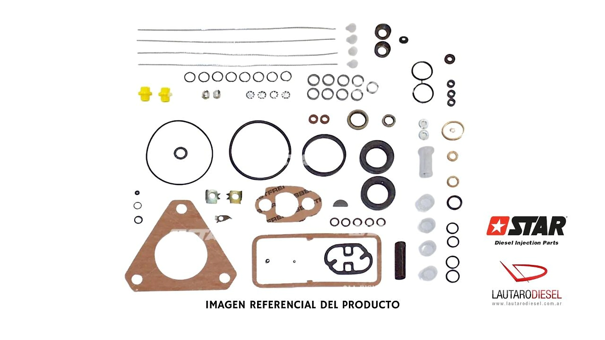 Star kit juntas con retenes para bomba Delphi Fiat DPA