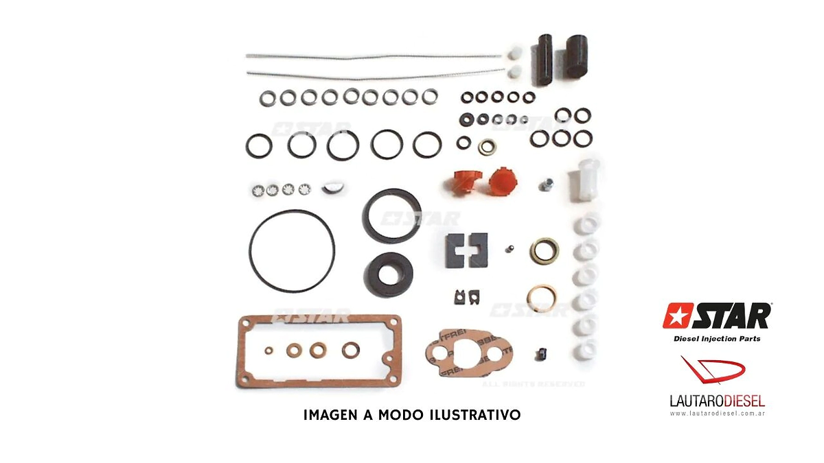 Star Diesel kit de juntas para bomba inyectora DPS, hay Delphi