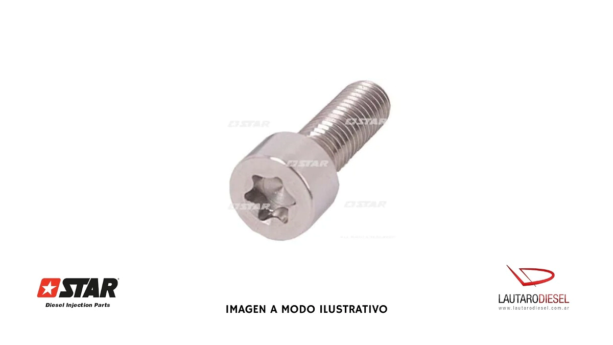 Star Diesel tornillo torx rosca completa para bomba CP1 F00R0P1362 F01M100684 medida M8X16