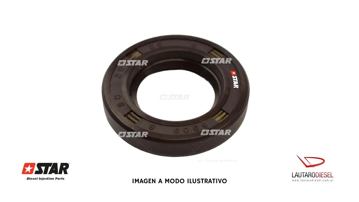 Star diesel reten eje bomba DPA DPS, diametro 35,0 MM x 20,0 MM