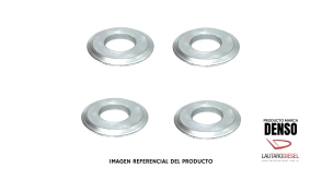 Arandela base inyector apoyo para inyector Denso Hilux D4D 2,5 3,0 2mm 