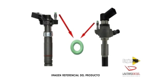 Engine Pro para Bosch oring de retorno para inyector piezoelectricos 1,6mm x 2,8mm de viton Amarok Cherokee , hay Bosch tambien y hay Star diesel