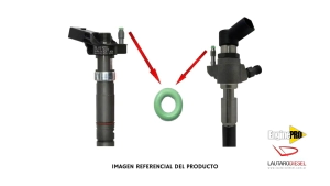 Engine Pro para Bosch oring de retorno para inyector piezoelectricos 1,6mm x 2,8mm de viton Amarok Cherokee , hay Bosch tambien y hay Star diesel
