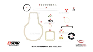 Star diesel kit juntas regulador tipo K