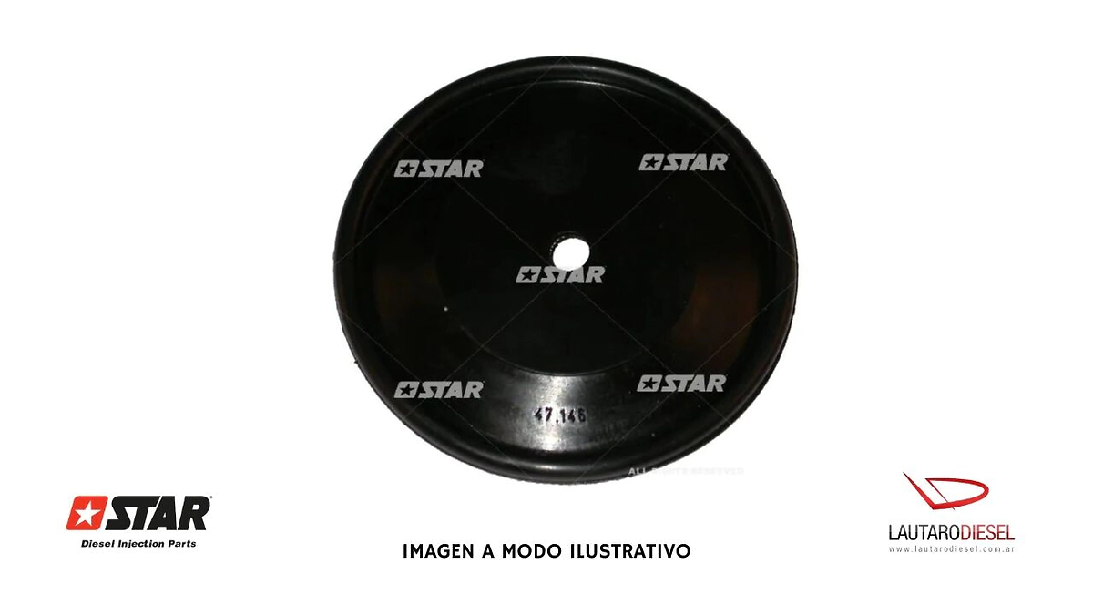 Star diesel diafragma para bomba VP VE Serie P, orificio interno 6MM