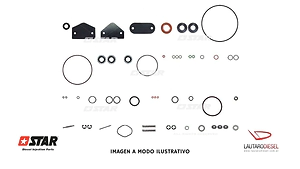 Star kit de juntas para bomba inyectora Stanadyne DB2 DB4, 24370