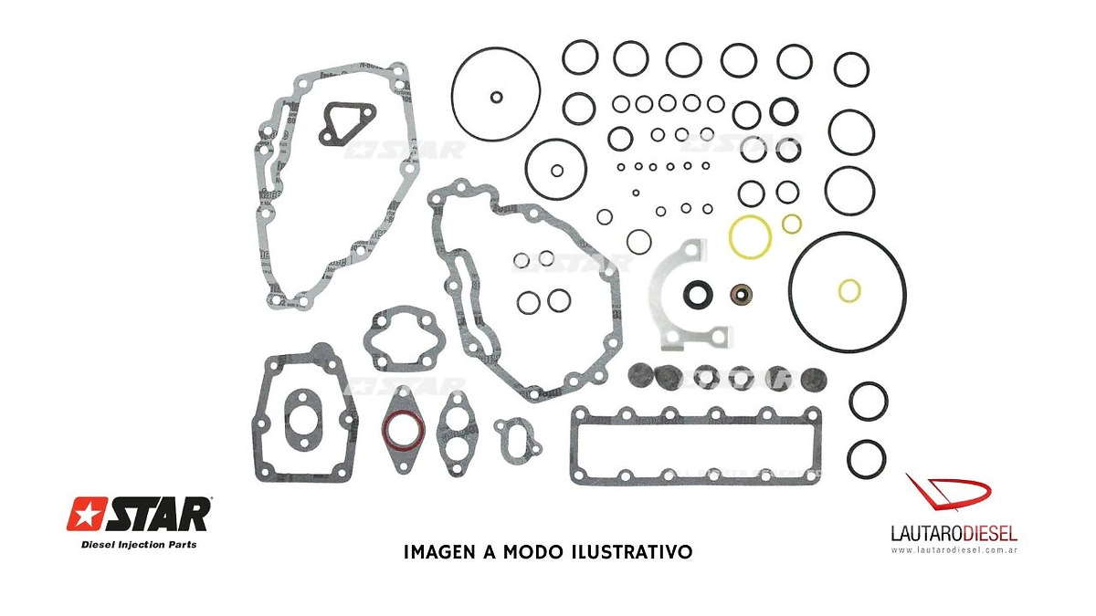 Star diesel kit reparacion bomba BH CP1S, Hay Spaco 14511 Bosch y Engine Pro