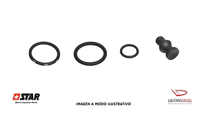 Star diesel kit de juntas inyector bomba 2,0 VW 0414720404, hay Engine Pro, Bosch y Spaco