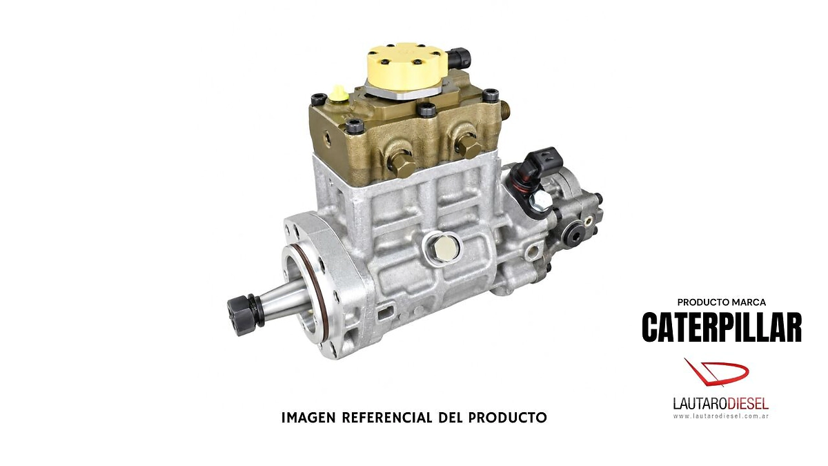 Caterpillar Perkins Bomba de alta presion es solo para 6 cilindros motor C6.4 320-2512 3264635 CAT 320D 321D 323D 10R-7662. con transferencia con salidas traseras, Hay Engine Pro tambien