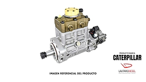 Caterpillar Perkins Bomba de alta presion es solo para 6 cilindros motor C6.4 320-2512 3264635 CAT 320D 321D 323D 10R-7662. con transferencia con salidas traseras, Hay Engine Pro tambien