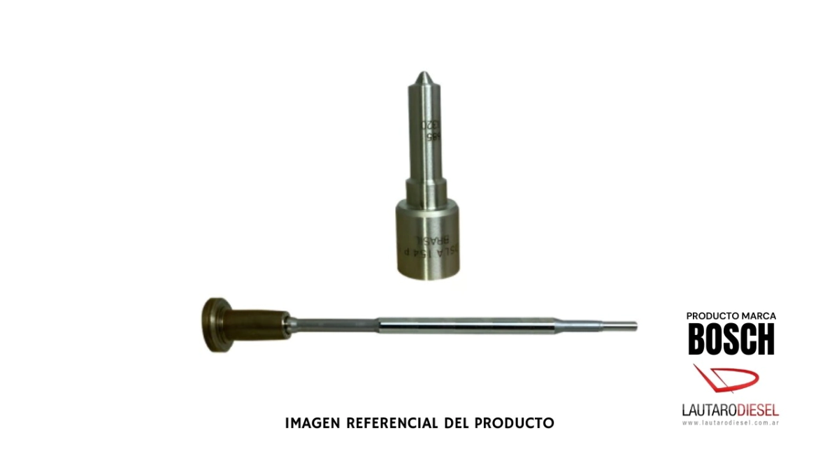 Bosch kit Tobera Valvula para inyector 0445110189 0445110190, contiene F00VC99002 154P1320 0433175395 F00VC01051�