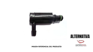 Conector para retorno para inyector Bosch Siemens una via PRK6012