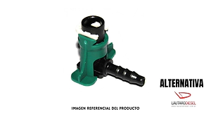 Conector para retorno para inyector Siemens o Bosch 1,6 hdi 308 408 C4 Picasso UNA VIA PRK6044