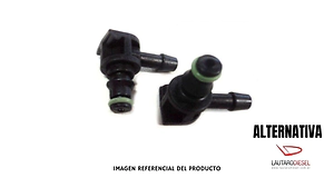 Conector para retorno para inyector Bosch PRK6037