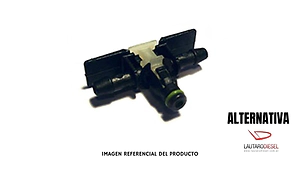 Conector para retorno para inyector Bosch Partner 1,6 hdi 0445110340 DOS VIAS PRK6042, hay manguera MAN28