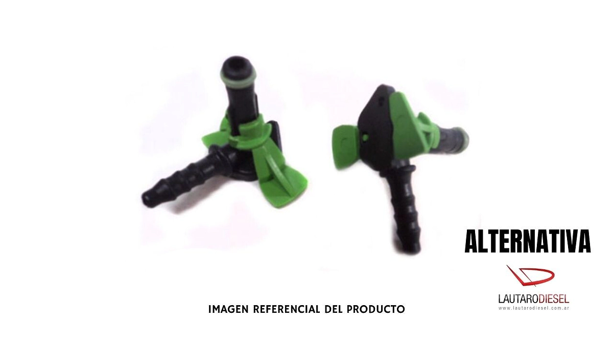 Conector para retorno para inyector Bosch Partner 1,6 hdi 0445110340 UNA VIA PRK6041 UDP-837G2071, hay manguera MAN28