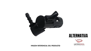 Conector para retorno Bosch retorno por arriba una via para Piezoelectrico ED6018