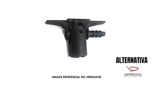 Conector para retorno Bosch Amarok una via para iny 0445116035 Piezoelectrico PRK6028