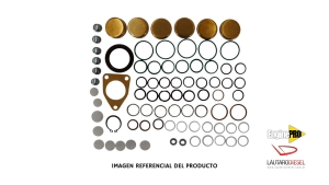 Engine Pro kit juntas juntas con reten y tapones bomba inyectora serie P 8000, hay Bosch y Star