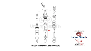 Umum actuador Solenoide EUI E1 Volvo 2 pin 20430583 72060379 20440388, Hay valvula Engine Pro