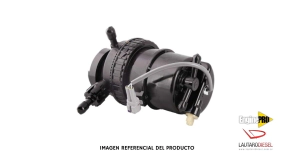 Engine Pro porta filtro para  Toyota Hilux SW4 2,5 3,0 2011 al 2015, el producto incluye filtro 23300-0L041 dentro colocado. Tiene sensor. ES CON RETORNO EN LA PARTE DE ABAJO