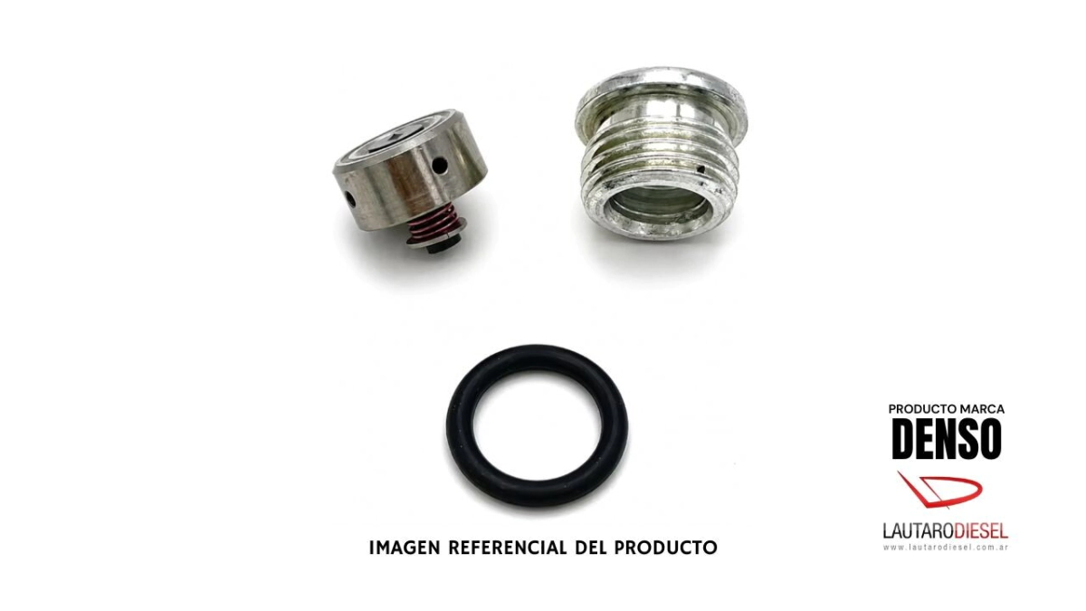 Denso kit para cabezal denso de bomba HP3 HP4 valvula aspiracion 2940090940, valvula + oring + tapon torx ND2940090940 Robiel 410.20.048 41020048
