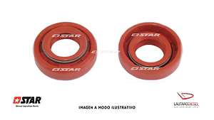 Star diesel reten SOLO para bomba tandem Bora eje de 21mm x 11mm  038145209M 038145209Q