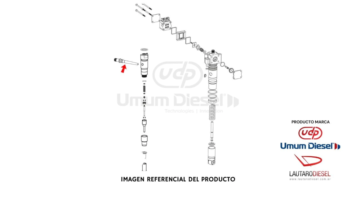 Engine Pro Umum canula para inyector PLD 9060170524 A5410170324, hay Bosch