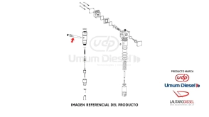 Engine Pro Umum canula para inyector PLD 9060170524 A5410170324, hay Bosch